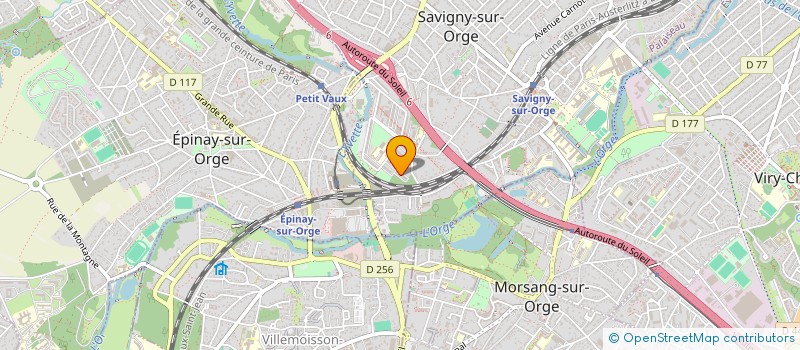 localisation de l'entreprise MONSIEUR TUDOR BURLACU  SAVIGNY-SUR-ORGE