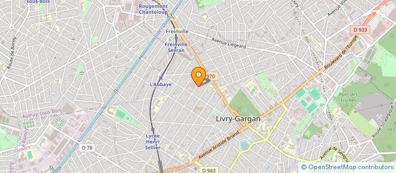 localisation de l'entreprise MONSIEUR TUDOR CHIFA  LIVRY-GARGAN