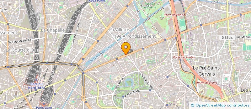 localisation de l'entreprise MONSIEUR TUDOR DODON  PARIS