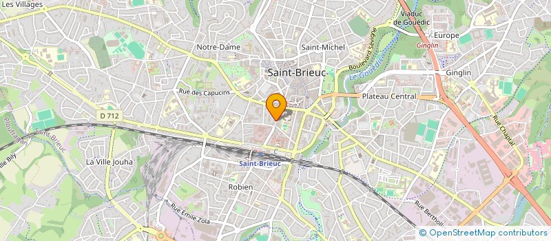 localisation de l'entreprise MONSIEUR TUDOR IONESCU à SAINT-BRIEUC