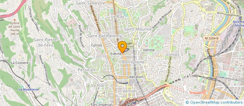 localisation de l'entreprise MONSIEUR TUDOR PAUN à NICE
