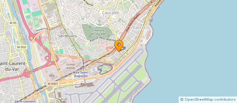 localisation de l'entreprise MONSIEUR TUDOR RADU  NICE