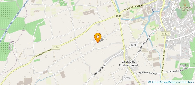 localisation de l'entreprise MONSIEUR TUDOR SCHITCOV  CHATEAURENARD