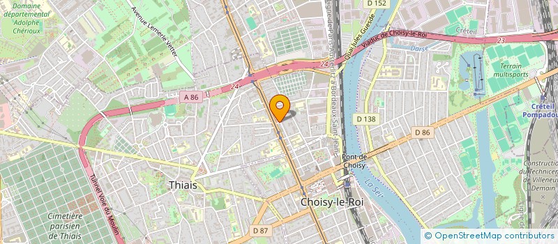 localisation de l'entreprise MONSIEUR TUDOR SCRIPCARU à CHOISY-LE-ROI