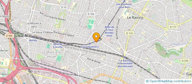 localisation de l'entreprise MONSIEUR TUDOR SECARA  VILLEMOMBLE