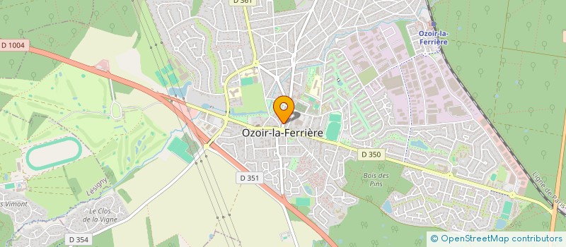 localisation de l'entreprise MONSIEUR TUDOR SMECAL  OZOIR-LA-FERRIERE