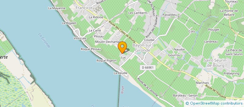 localisation de l'entreprise MONSIEUR TUDOR STINGA  LORMONT