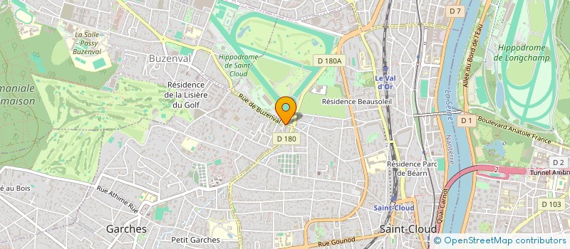 localisation de l'entreprise MONSIEUR TUDOREL BUCUR REGULA à GARCHES