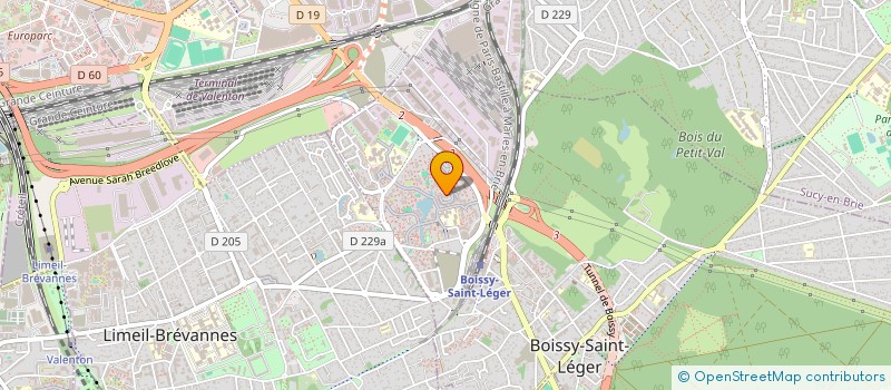 localisation de l'entreprise MONSIEUR TUDOREL CIOCOIU à BOISSY-SAINT-LEGER