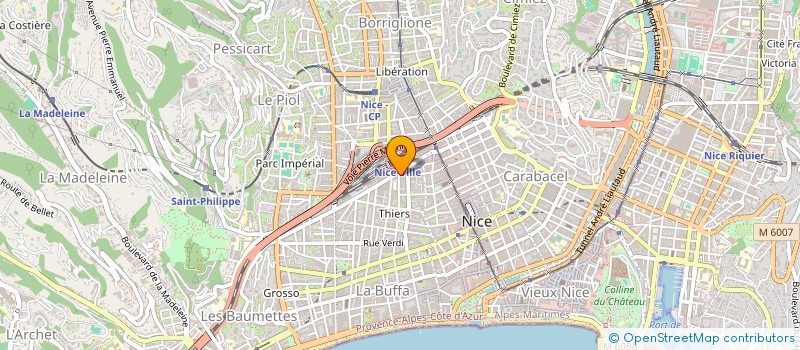 localisation de l'entreprise MONSIEUR TUDOREL CRUSNINSCHI à NICE