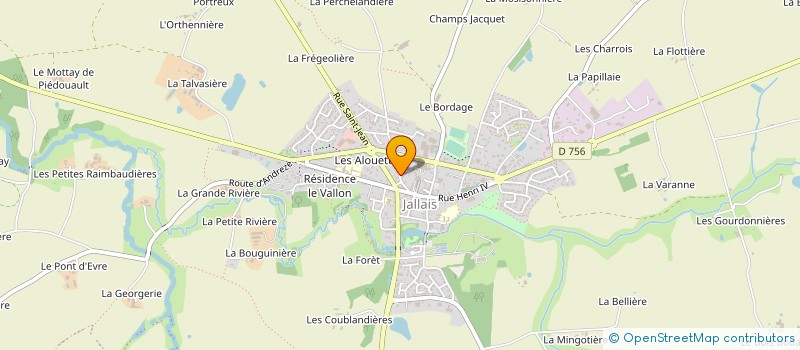 localisation de l'entreprise MONSIEUR TUDOREL NACU à BEAUPREAU-EN-MAUGES