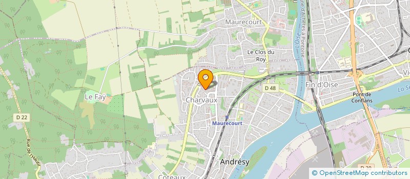 localisation de l'entreprise MONSIEUR TUDOREL VADUVA  ANDRESY