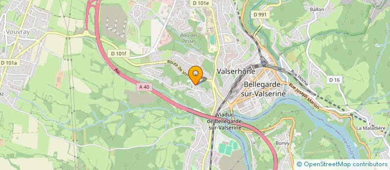 localisation de l'entreprise MONSIEUR TUFAN KILINC à VALSERHONE
