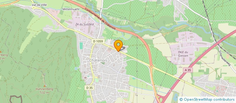 localisation de l'entreprise MONSIEUR TUGAY OZTURK  CHATENOIS