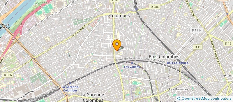 localisation de l'entreprise MONSIEUR TUGDUAL LE BOURDONNEC à COLOMBES