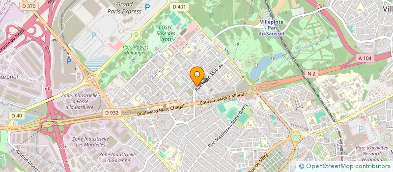 localisation de l'entreprise MONSIEUR TULA MATA à AULNAY-SOUS-BOIS