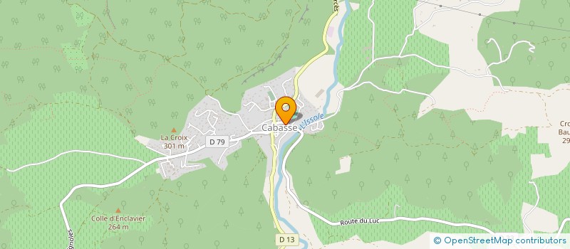 localisation de l'entreprise MONSIEUR TULIO BRANCO à CABASSE