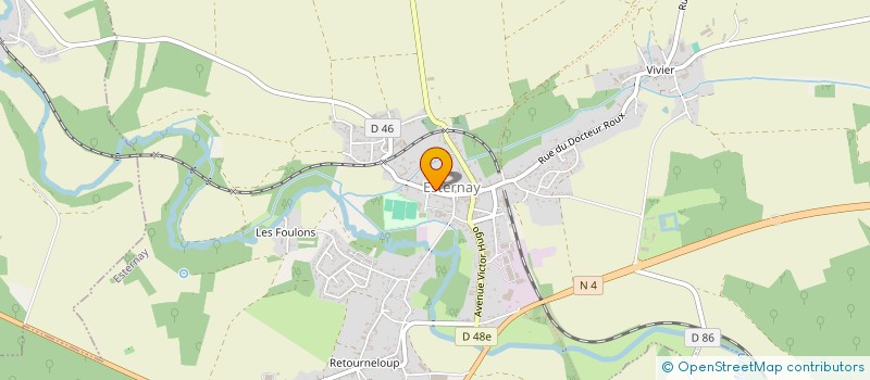 localisation de l'entreprise MONSIEUR TULLIO FANTIN  ESTERNAY