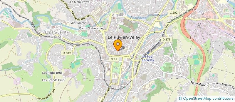 localisation de l'entreprise MONSIEUR TUMBACH WINAUD à LE PUY-EN-VELAY