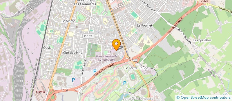 localisation de l'entreprise MONSIEUR TUNCAY ASAN  LE MANS