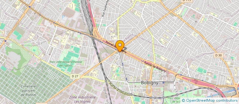 localisation de l'entreprise MONSIEUR TUNCAY BULUT  BONDY