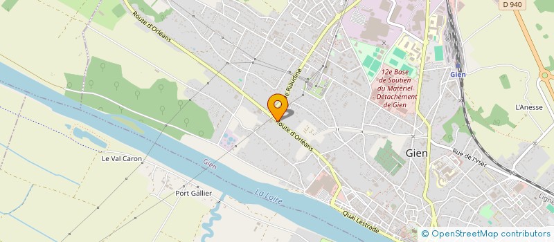 localisation de l'entreprise MONSIEUR TUNCAY DURAN  GIEN