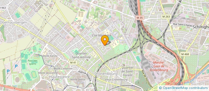 localisation de l'entreprise MONSIEUR TUNCAY GEDIK à STRASBOURG