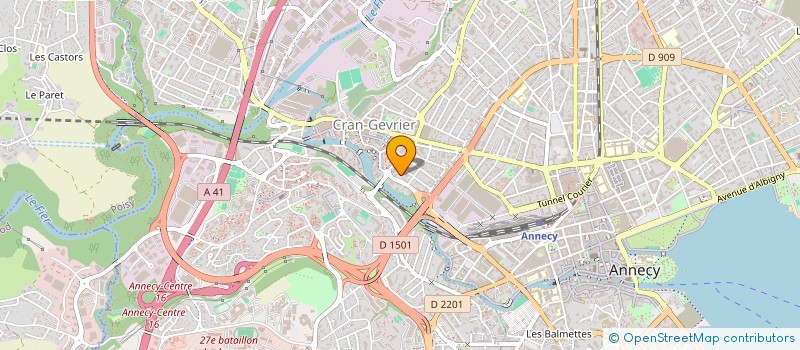 localisation de l'entreprise MONSIEUR TUNCAY GOKSEN  ANNECY