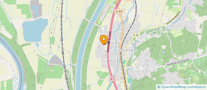 localisation de l'entreprise MONSIEUR TUNCAY KANTAR  LE PONTET