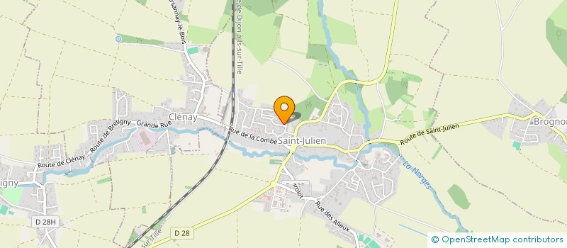 localisation de l'entreprise MONSIEUR TUNCAY KILINC  IS-SUR-TILLE