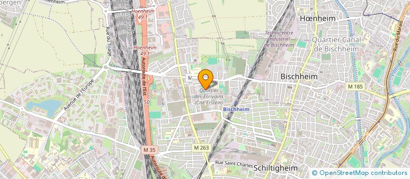 localisation de l'entreprise MONSIEUR TUNCAY SIRINDIL  BISCHHEIM