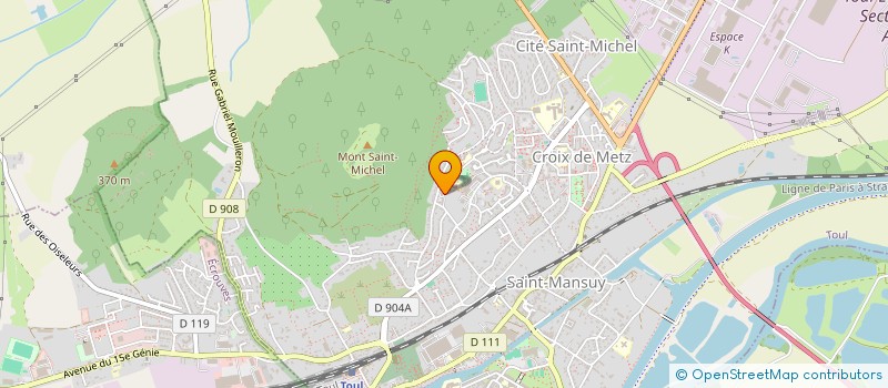 localisation de l'entreprise MONSIEUR TUNCAY YILDIRIM  DOMMARTIN-LES-TOUL