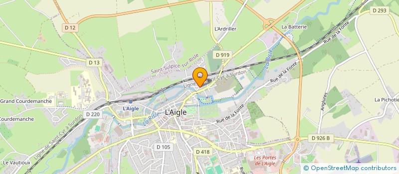 localisation de l'entreprise MONSIEUR TUNCAY YILMAZ à SAINT-SULPICE-SUR-RISLE
