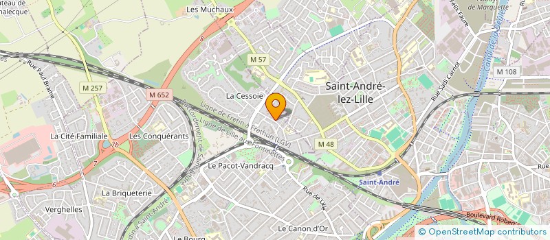 localisation de l'entreprise MONSIEUR TUNCEL PERCIN à LAMBERSART