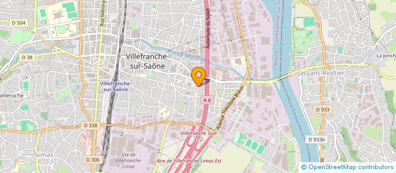 localisation de l'entreprise MONSIEUR TUNCER ATIK à VILLEFRANCHE-SUR-SAONE