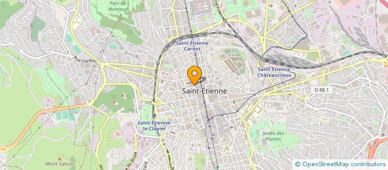 localisation de l'entreprise MONSIEUR TUNCER KESER à SAINT-ETIENNE