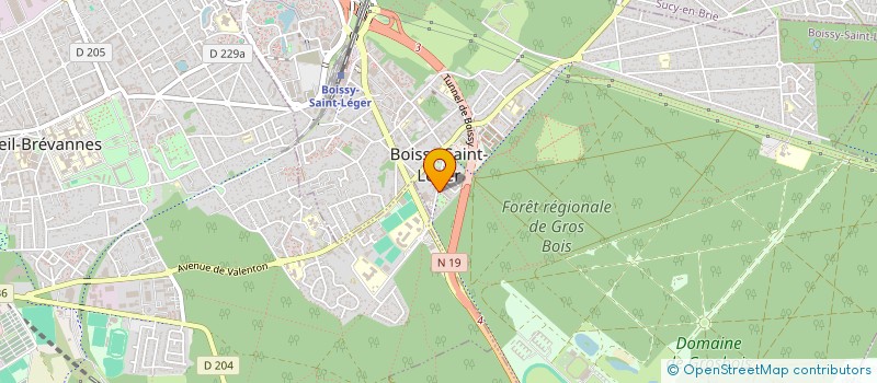 localisation de l'entreprise MONSIEUR TUNG LE à BOISSY-SAINT-LEGER