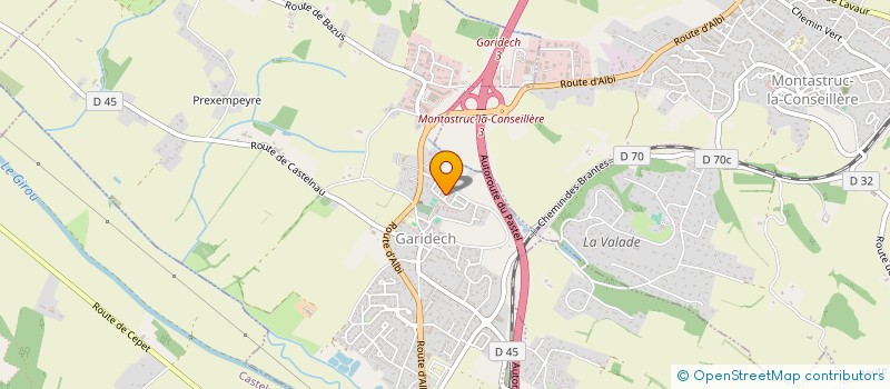 localisation de l'entreprise MONSIEUR TURAN DOGAN  GARIDECH