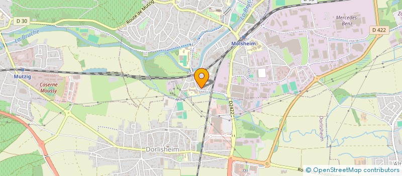 localisation de l'entreprise MONSIEUR TURAN TURKILERI  MOLSHEIM