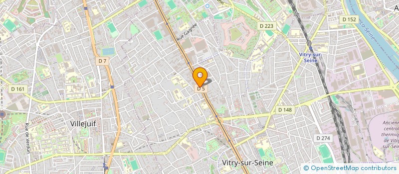 localisation de l'entreprise MONSIEUR TURE TUNCAM à VITRY-SUR-SEINE