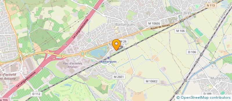 localisation de l'entreprise MONSIEUR TURGAY CANKUR à BAILLARGUES