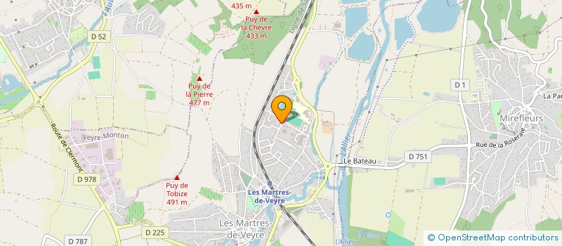 localisation de l'entreprise MONSIEUR TURGAY KOC  LES MARTRES-DE-VEYRE