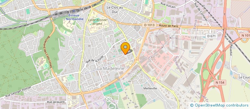 localisation de l'entreprise MONSIEUR TURGAY OSKAN  EVREUX