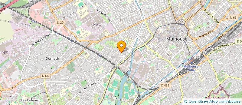 localisation de l'entreprise MONSIEUR TURGUT OZER  MULHOUSE
