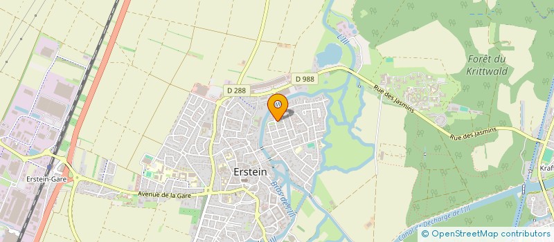 localisation de l'entreprise MONSIEUR TURGUT SEBETCI  ERSTEIN