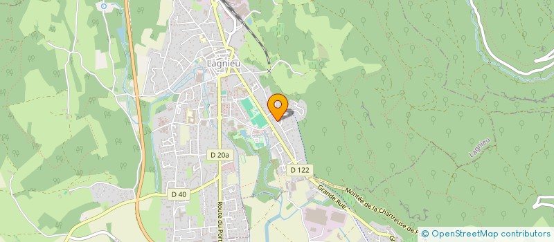 localisation de l'entreprise MONSIEUR TURKYILMAZ CESUR  LAGNIEU