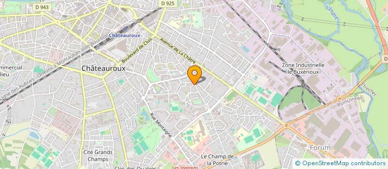 localisation de l'entreprise MONSIEUR TURSUCU TANER à CHATEAUROUX