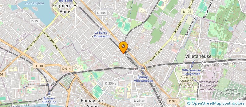 localisation de l'entreprise MONSIEUR TUSHAR JOHN GOMES  DEUIL-LA-BARRE