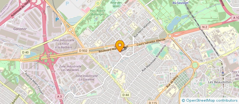 localisation de l'entreprise MONSIEUR TUYEN NGUYEN VO à AULNAY-SOUS-BOIS