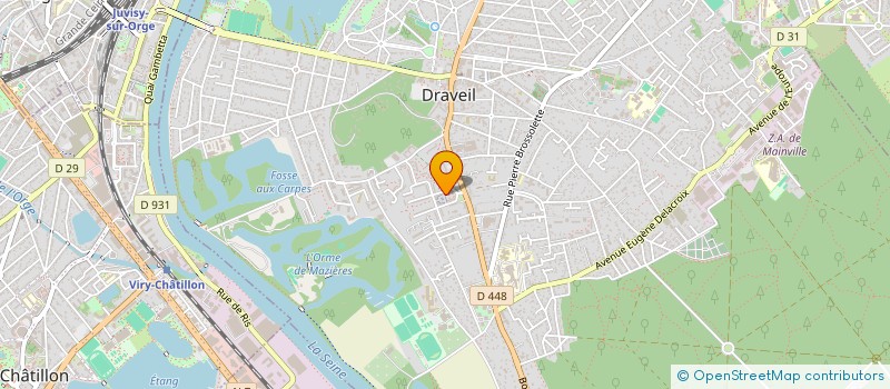 localisation de l'entreprise MONSIEUR TWARKHAN HALIFA à DRAVEIL